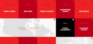 President's Choice website activity