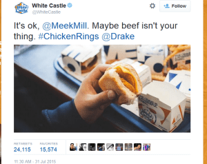 Meek Mill Drake beef White Castle