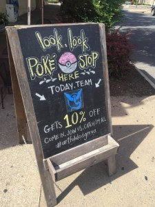 Advertising Pokemon Go